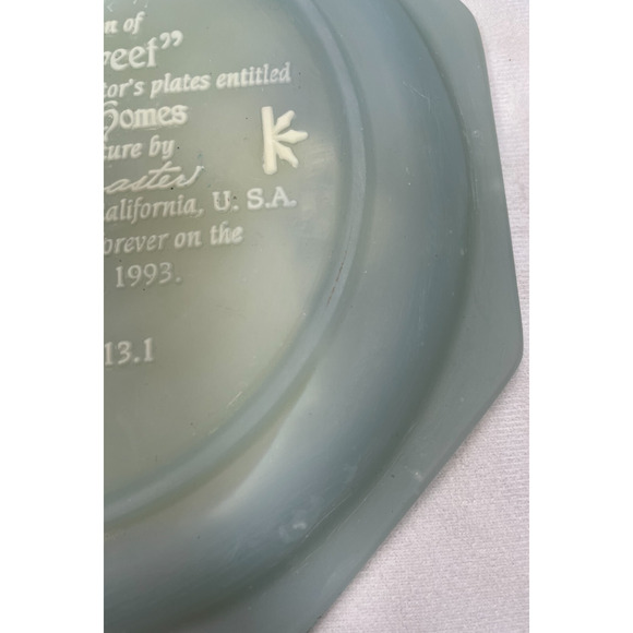 Incolay Studios Victorian Dream Homes Plates 125 Main & 212 Third Ave Lot of 2 - Picture 10 of 15